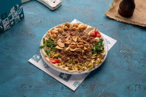 Image for 'صحن مسبحة مع لحمة ومكسرات' Item